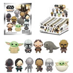 Keychains - 3D Foam Coll Keyrings - Star Wars - The Mandalorian - 24pc Blind Bag Display