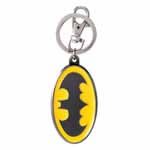 Keychains - DC Comic's - Pewter Batman Logo - Colored