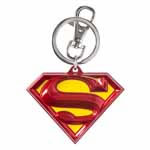 Keychains - DC Comic's - Pewter Superman Logo - Colored