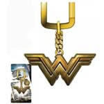 Keychains - DC Comics - Pewter Wonder Woman Logo (Gold)