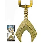 Keychains - Justice League - Pewter Aquaman Logo (Gold)