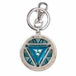 Keychains - Marvel - Pewter Iron Man ARC Reactor (Glow in The Dark) - Colored