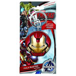 Marvel Keychains - Avengers 2 Age Of Ultron Movie - Hulkbuster Head Colored Pewter Key Ring