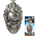 Marvel Keychains - Pewter Ghost Rider Head