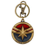 Keychains - Marvel - Captain Marvel Movie - Captain Marvel Logo Pewter Keyring