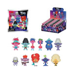 Keychains - 3D Foam Coll Keyrings - Trolls 2 - 24pc Blind Bag Display