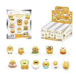 Keychains - 3D Foam Coll Keyrings - Gudetama - 24pc Blind Bag Display