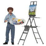 Retro Clothed Action Figures - Bob Ross - 8" Bob Ross The Joy of Painting