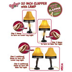 Clapper - Christmas Story - 20" Deluxe Clapper w/ Leg Lamp