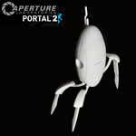 Portal 2 Figures - 8" Vinyl DIY Sentry Turret