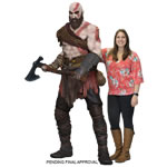 God Of War Figures - 1:1 Scale Life Size GOW (2018) Kratos Foam Replica