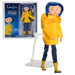 Coraline Figures - 7" Articulated Coraline In Raincoat