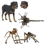 Alien Accessories - Alien 3 Creature Pack