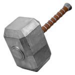 Oversized Foam Prop Replicas - Marvel - Thor's Hammer