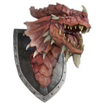 Dungeons & Dragons Prop Replicas - Red Dragon Trophy Plaque