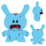 Dunny Vinyl Figures - Rick And Morty - 8" Dunny - Mr. Meeseeks