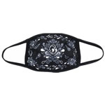 Face Masks - Black Paisley