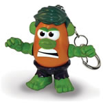 Mr Potato Head Keychains - Marvel - The Hulk