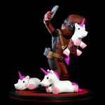 Q-Fig Dioramas - Marvel - Deadpool #unicornselfie