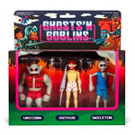 Reaction Figures - Ghost 'N Goblins - 3-Pack B (Unicorn, Arthur In Underwear, Skeleton)